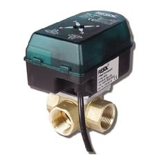 solar actuated 3 port valve